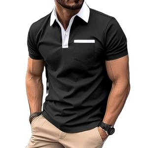 Camisas Polo Suaves de Venta Directa de Fábrica, Camisas Polo de Algodón para Hombre de Talla Grande con Cuello Alto, Diseño Personalizado, Transpirables, 2026 - Product Image 3