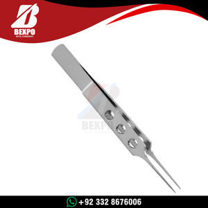 Pinzas Oftálmicas Quirúrgicas de Acero Inoxidable para Manipulación de Tejidos con Precisión, Herramienta de Microcirugía Reutilizable - Product Image 5