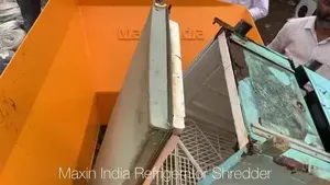High Performance Refrigerator Crushing Machine Double Shaft Semi Automatic 4000–5000 Kg/Hr Industrial <b>Waste</b> Shredding Machine - Product Image 4