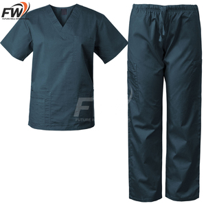 Uniforme Médico para Hombre, Nuevo Diseño, Cuello Alto, Manga Corta, Precio Económico, Venta Caliente - Product Image 3