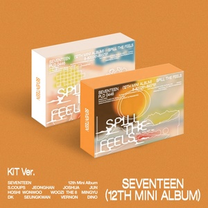 อัลบั้มต้นฉบับภาษาเกาหลี SEVENTEEN - SPILL THE FEELS (KiT Ver.) - Product Image 1