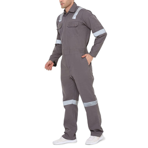 best material <b>fire</b> proof coverall waterproof Working Uniform Construction Worker Coverall Suits light weight safety coverall - Product Image 3