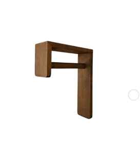 Colgador. Mueble de Baño con Colgador de Madera - Product Image 2