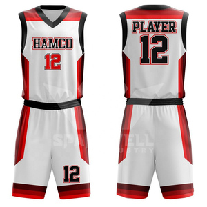 Conjunto de Uniforme de Baloncesto Sublimado con Estampado Personalizado, 23 Camisetas sin Mangas con Cuello en V, Uniformes de Poliéster que Absorben la Humedad, Unisex para Adultos, para Todas las Temporadas - Product Image 3