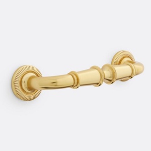 Designer Brass with pull door handle Customizable With Passage Privacy Bar door <b>knobs</b> with metal - Product Image 5