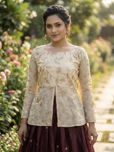 Último Modelo de Lehenga Choli para Mujer, Estilo Bollywood, con Bordado Intenso y Lentejuelas, Traje Lehenga Choli para Mujer - Product Image 2