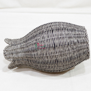 Jarrón de Plástico Hecho a Mano con Forma de Trompeta, Decoración Rústica para Mesa con Diseño Floral - Product Image 5