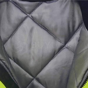 Veste de sécurité haute visibilité réfléchissante et respirante pour la construction, la protection incendie, l'utilisation en extérieur, vêtements de travail haute visibilité, 100% polyester - Product Image 3