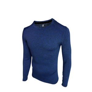 Graphene Warm Tech Camiseta deportiva de manga larga para hombre-Unidireccional que absorbe la humedad Ligero y suave Spandex/Poliéster - Product Image 3