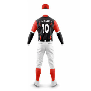 Heat Sublimation Printed Logo Uniform Blank <b>Baseball</b> Kits Multi Pocket Design All Season Summer Wear Softball Uniform Suit - Product Image 3