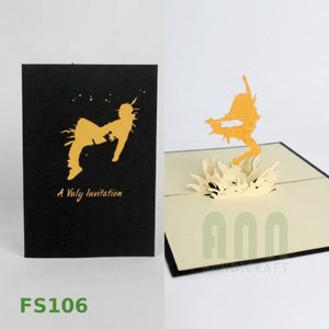 ANN HANDICRAFT Vuly Custom Printed 4 Color Die Cutting 3D Pop-Up 'Thank You' Thanksgiving Greeting Cards Vietnam Paper Material - Product Image 4