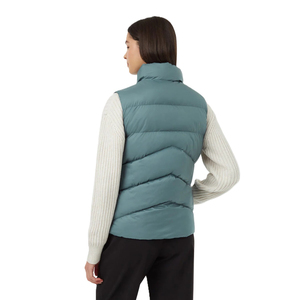 Chaleco Acolchado Informal de Punto para Mujer, Cierre de Cremallera, Diseño Acolchado Ligero, Relleno de Poliéster, Impermeable, Transpirable y Cómodo - Product Image 6