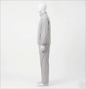 Wholesale <b>Men</b> Windbreaker Tracksuit Set Lightweight Hooded <b>Jacket</b> Zipper Jogger Pants Waterproof Sportswear <b>Track</b> Suit - Product Image 2