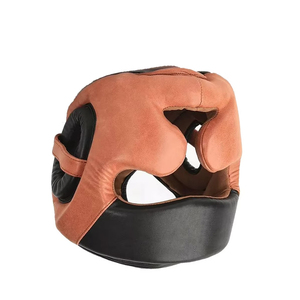 High Quality Boxing Helmet <b>Head</b> Guard Customizable Custom Logo Boxing Headgear For Protective <b>Training</b> <b>Head</b> Guard - Product Image 4