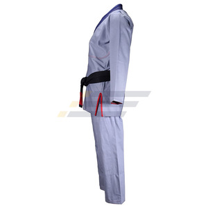 Uniforme de Karate de Alta Calidad, Uniforme de Artes Marciales, Judo, Karate, Jiu-Jitsu, 100% Algodón, Ropa Deportiva, 100 Conjuntos - Product Image 5