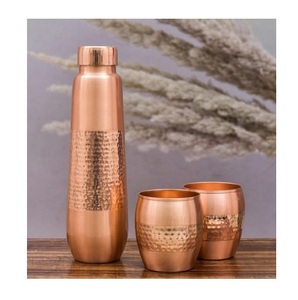 Traditional Pure <b>Copper</b> Water <b>Bottle</b> Ayurvedic <b>Copper</b> <b>Bottle</b> For Men Women With Durable Design Reusable <b>Bottle</b> For Daily Use - Product Image 2