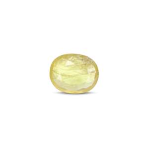 Natural Yellow Sapphire 4.33 Carat Certified Loose Gemstone Pear Cut Wholesale - Product Image 1