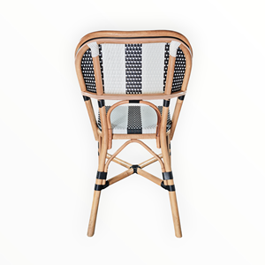 เก้าอี้บิสโทรยอดนิยมสำหรับร้านกาแฟ ร้านอาหาร พื้นที่สาธารณะในที่พักอาศัย - หวายสังเคราะห์ถักทออย่างดี รับประกันการถักทอ 3 ปี - Product Image 4