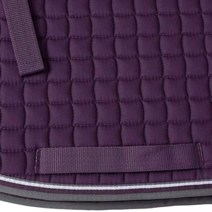 BRAND ZONE1995 Tapis de selle classique personnalisé en coton satiné avec doublure en maille, durable et confortable pour l'équitation et le saut d'obstacles - Product Image 6