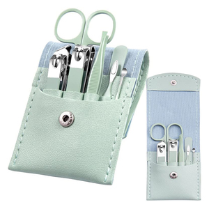 Custom Made Professional Stainless Steel Manicure and Pedicure Set 18 In 1 Premium Men Grooming Kit Nail File Supplier - Product Image 1
