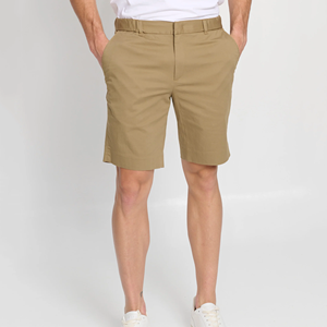 Shorts en coton pour hommes, coupe ajustée, confortables, avec logo personnalisé, très demandés - Product Image 1