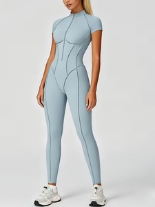 Leggings de Yoga sin Costuras de Cintura Alta para Mujer |   Pantalones de Compresión Transpirables de Spandex y Poliéster |   Pantalones Deportivos para Gimnasio - Product Image 4