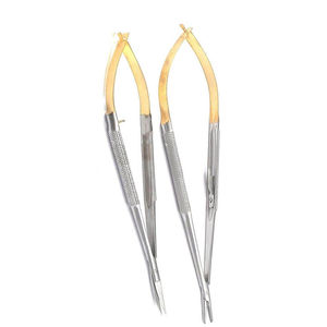 Tijeras Profesionales de Acero Inoxidable para Uñas con Hoja Curva y Punta Afilada para Trabajo de Precisión en Cutículas, Uso en Manicura - Product Image 4