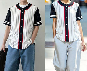 Maillot de baseball personnalisé brodé et sublimé, uniforme d'équipe respirant, fabricant de vêtements de sport OEM - Product Image 2