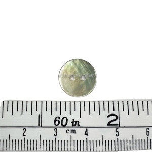 กระดุมเปลือกหอยมุกธรรมชาติคุณภาพดีที่สุด ผลิตด้วยมือ เป็นมิตรกับสิ่งแวดล้อม ออกแบบตามสั่ง สำหรับเสื้อเชิ้ต เสื้อสเวตเตอร์ เสื้อโค้ท แบบ 2 รู จากอินเดีย - Product Image 5