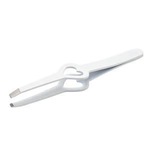 Pince à épiler professionnelle rose en acier inoxydable de haute qualité, forme cœur, pour cils et sourcils, outil de soin et d'épilation - Product Image 6