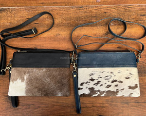 กระเป๋าสะพายคาดตัวใบเล็กหนังวัวแฟชั่นใหม่คุณภาพสูงสำหรับผู้หญิงกระเป๋าคลัทช์หนังแท้และกระเป๋าสตางค์แบบสะพายไหล่ - Product Image 3