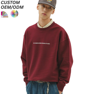 Sweat-shirt en polaire pour homme, pull décontracté, chaud, écologique, logo brodé personnalisé, support OEM ODM pour les marques de vêtements en gros - Product Image 6