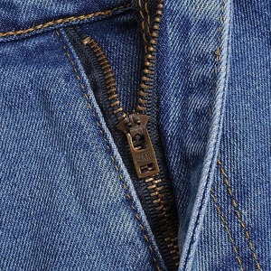 Pantalon en jean slim pour homme 100% coton léger extensible écologique hiver-printemps délavé style streetwear fabrication OEM - Product Image 6