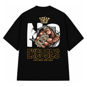 เสื้อยืดโอเวอร์ไซส์ลายการ์ตูนสำหรับผู้ชาย แขนสั้น คอกลม สไตล์สตรีทแวร์ สีดำ - Product Image 5