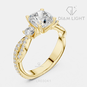 1.78CT <b>Cushion</b> Cut Fine Jewelry IGI Certified 14KT <b>White</b> Gold Wedding Ring Lab Grown Diamond Engagement Wedding Anniversary Gift - Product Image 6
