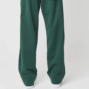 High Quality Men's Baggy Loose Track Pants Trousers Custom Blank Straight Leg Sweatpants Joggers Pants for Men - Product Image 2