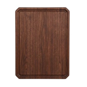Planche à découper en bois de noyer massif naturel de qualité supérieure, planche à découper en bois pour la cuisine, plateau de service pour viande et fromage - Product Image 5