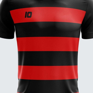 เสื้อฟุตบอลทีมสั่งทำพิเศษ ผ้าฝ้าย 100% น้ำหนักเบา แห้งเร็ว ระบายอากาศดี ดีไซน์นุ่มสบาย ใส่ได้ทั้งชายและหญิง เสื้อแขนสั้นสำหรับฤดูร้อน สั่งทำได้ - Product Image 6