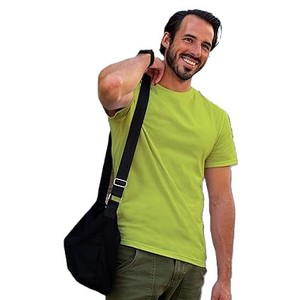 T-shirts pour hommes en gros, 100% coton, design uni, coupe classique, respirant, écologique, tissu durable, tendance - Product Image 2
