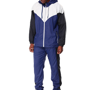 Conjunto Deportivo Ligero para Correr, Ropa Deportiva Urbana, Traje de 2 Piezas, Chaqueta y Pantalón, Nylon con Bordes Reflectantes, Cortavientos, Personalizable - Product Image 2
