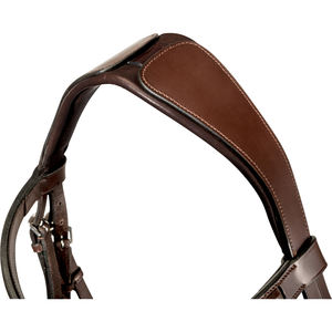 Brida de Caballo de Cuero Genuino Premium con Flecos y Conchos Hechos a Mano, Estilo Inglés y Western, para Equitación - Product Image 3