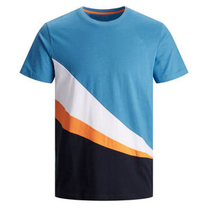 Camisetas de hombre ligeras y elásticas al por mayor, precio de fábrica, poliéster, moda sostenible, camisetas en grandes cantidades. - Product Image 2