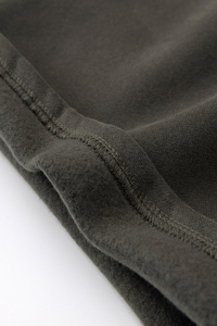 Shorts de sport décontractés pour hommes, personnalisables avec logo, à cordon de serrage, mi-longs, respirants, en molleton de coton épais, couleur unie, coupe oversize, grammage lourd - Product Image 5