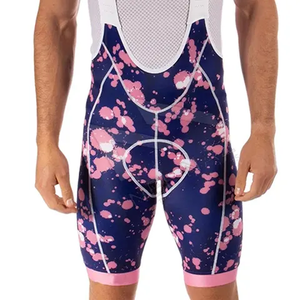 Pantalones Cortos de Ciclismo Transpirables de Secado Rápido Unisex 100% Poliéster Ropa Deportiva Personalizable al por Mayor - Product Image 6