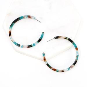 MN EXPORTS Resin Fashion Handmade Colorful Lightweight Dangle Earrings Statement <b>Jewelry</b> Accessories Gift Women <b>Girls</b> Boutique - Product Image 3