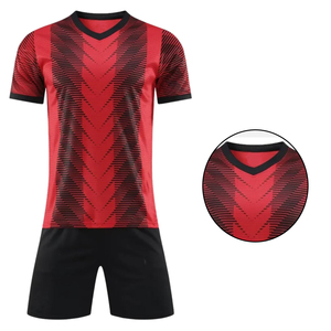 เสื้อฟุตบอลชายราคาสมเหตุสมผล ชุดยูนิฟอร์มขาสั้น พิมพ์ลาย คุณภาพพรีเมียม กันยับ แห้งเร็ว - Product Image 5
