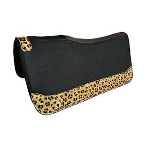 Tapis de selle en feutre de laine de cheval occidental de haute qualité, durable, personnalisable en couleur et logo, protection pour chevaux, équipement équestre - Product Image 2