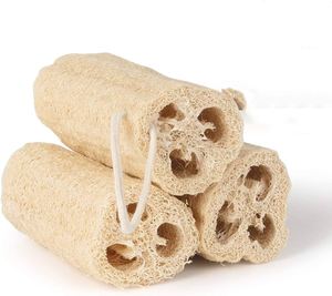 Fabricant OEM de brosses de bain en loofah, vente en gros de gommages corporels naturels en luffa |   Gant exfoliant |   Éponge de douche - Product Image 2