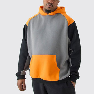 Sweat à capuche vert pour homme avec fermeture éclair intégrale, impression en relief personnalisée, coupe classique, logo gaufré, en molleton de coton, décontracté, pour l'automne - Product Image 1