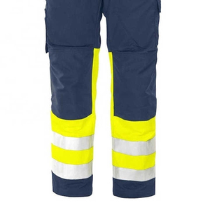 Pantalon de travail réfléchissant haute visibilité de qualité supérieure avec poches cargo et bandes réfléchissantes - Product Image 6